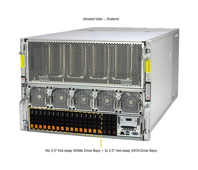 NVIDIA HGX H100 / H200 GPU Server for AI Training, HPC and Data Center Computing